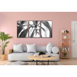 Abstract poster set - Palm tree