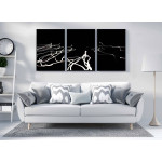 Modern black art - Abstract posters