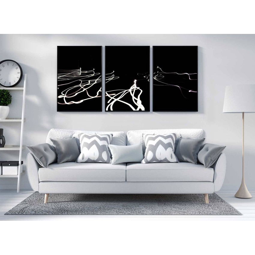 Modern black art - Abstract posters