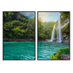 Exotic nature - Poster in two pieces