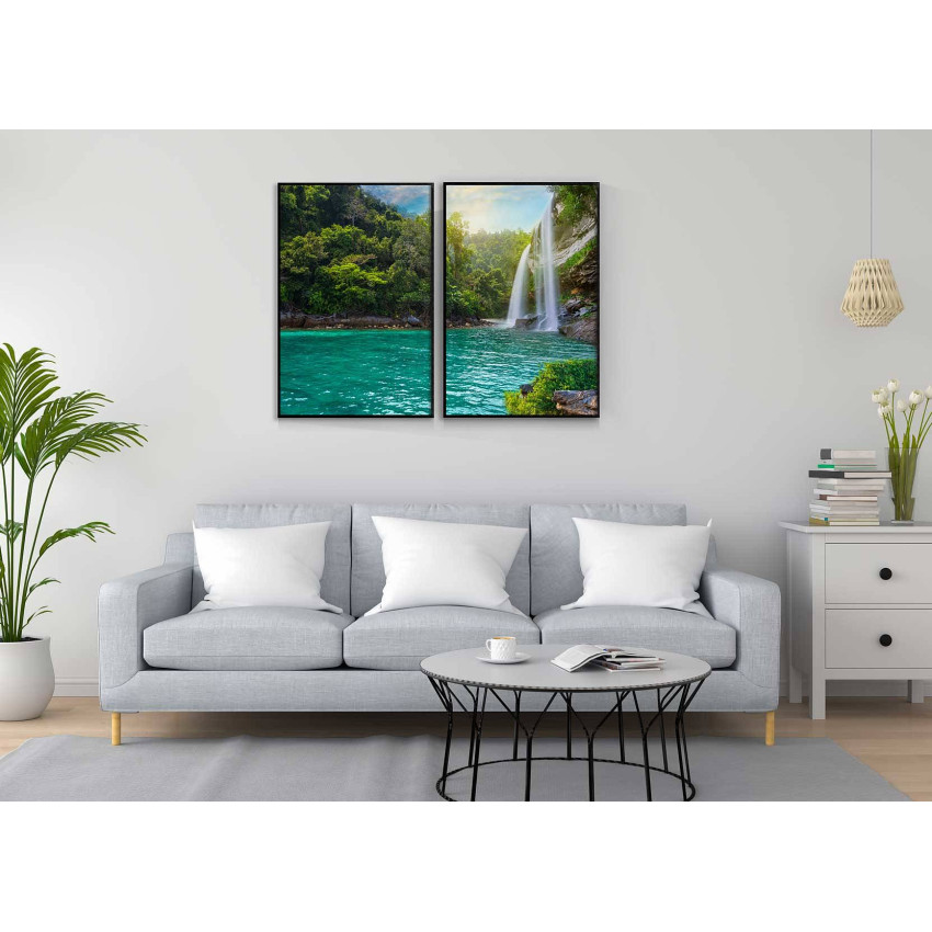 Exotic nature - Poster in two pieces