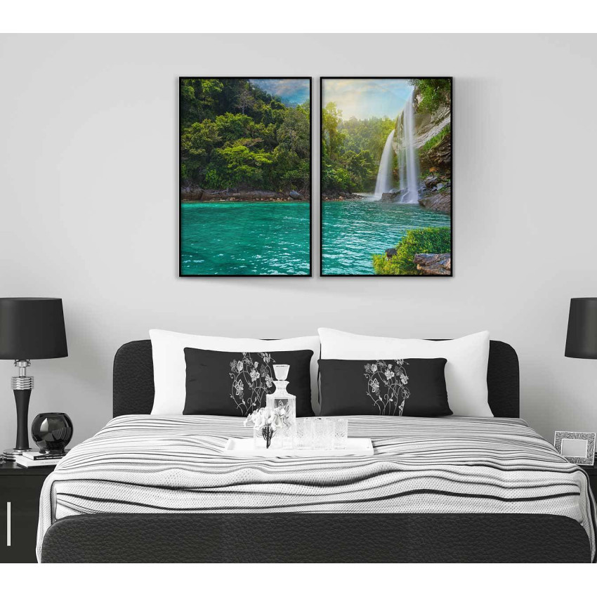 Exotic nature - Poster in two pieces