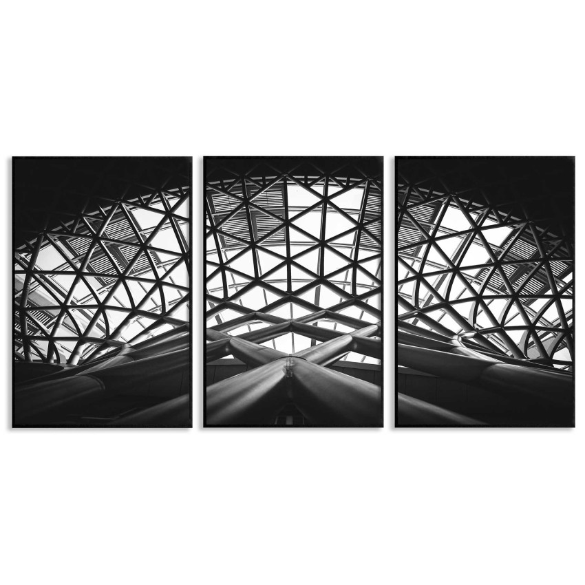 Abstract photograph - Three piece poster