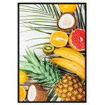 Köksposter med exotiska frukter