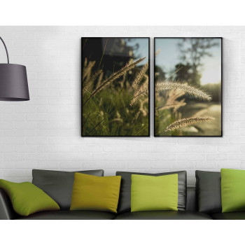 Vetefält - Harmonisk & uppdelad tavla