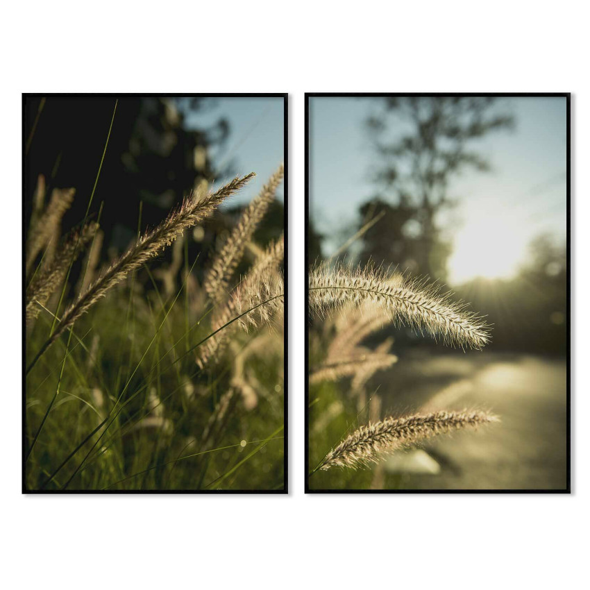 Wheat field - Poster in two pieces