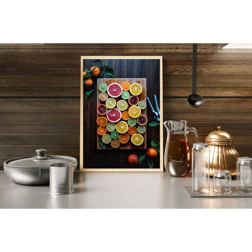 Colorful fruits - Kitchen poster