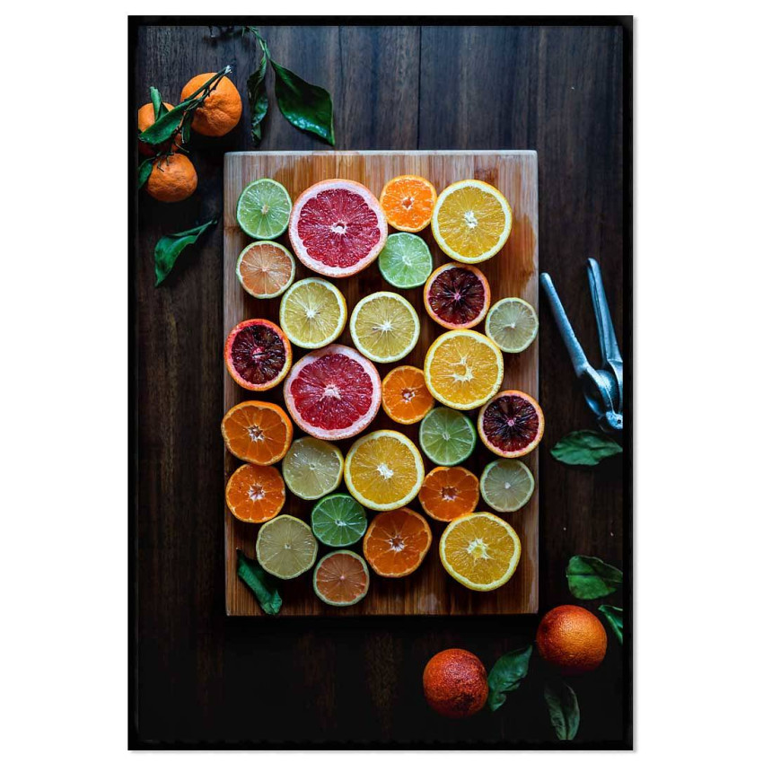 Colorful fruits - Kitchen poster