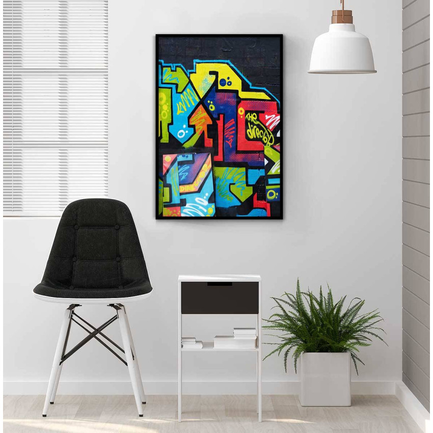 Graffiti - Abstract art poster