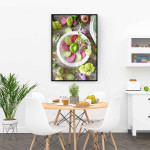 Green greens - Simple kitchen poster