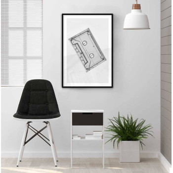 Kassettband - Trendig musik poster