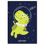 Astrosaur - Kids room poster