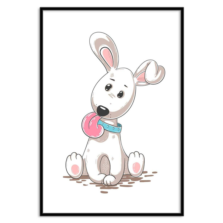 Cute dog - Kids room poster
