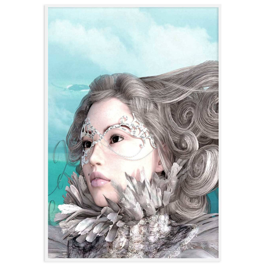 Japansk Isdrottning - Illustration affisch