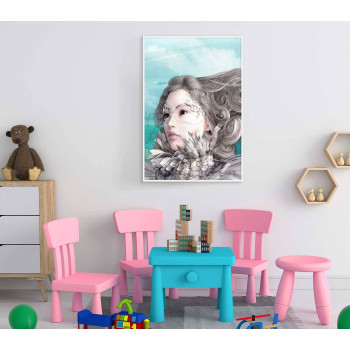 Japansk Isdrottning - Illustration affisch