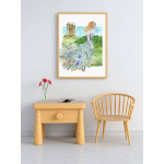 Vacker prinsessa och slott - Affisch