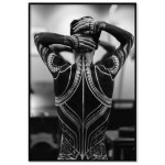 Man with tattoos - Simple Poster