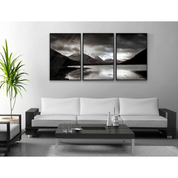 Magiskt naturlandskap - Panorama posters i tre delar