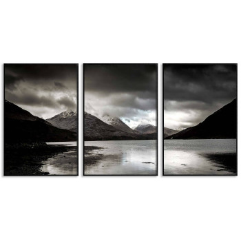 Magiskt naturlandskap - Panorama posters i tre delar