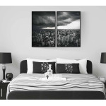 Downtown city - Poster in two pieces