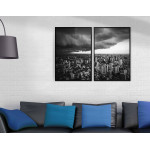 Downtown city - Poster in two pieces