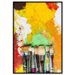 Abstract painting - Creative paint poster