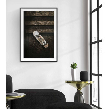 Skateboard - Simpel sport affisch