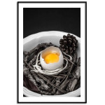 Simple egg kitchen poster