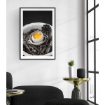Simple egg kitchen poster