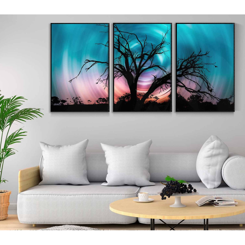 Dreamy fantasy nature - Three piece poster