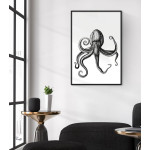 Trendy octopus poster