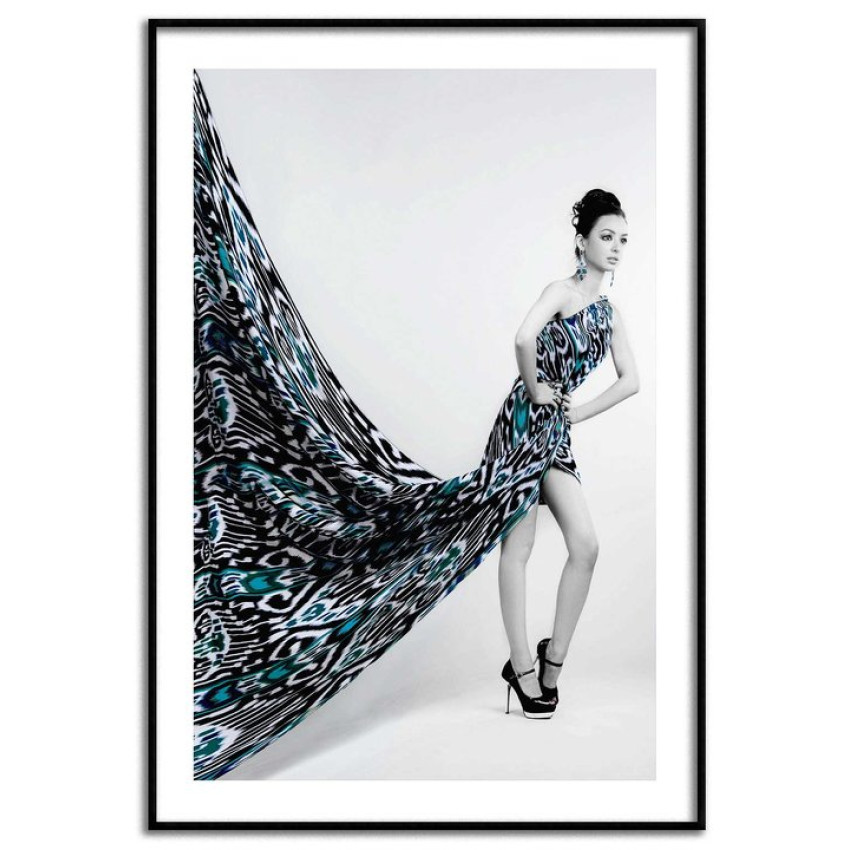 Retro dress - Fashion poster