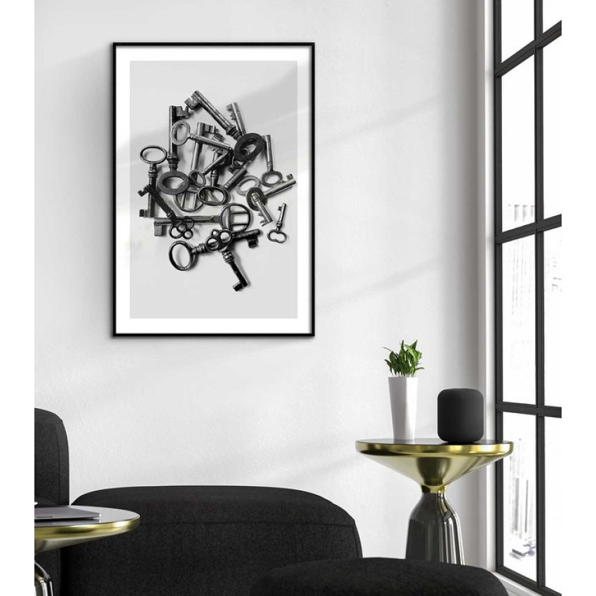 Antique keys - Poster