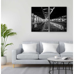 End station - Poster in two pieces