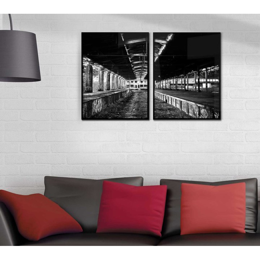 End station - Poster in two pieces