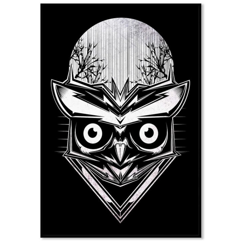 Owl illustration - Poster