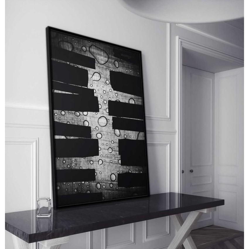 Water dripping - Abstract poster