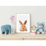 Cute rabbit - Simple poster