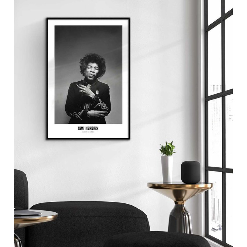 Jimi Hendrix - Music poster