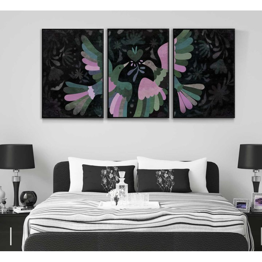 Latinamerikansk konst - Tavla i tre delar