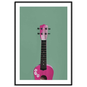 Tiny guitar - Fashion poster