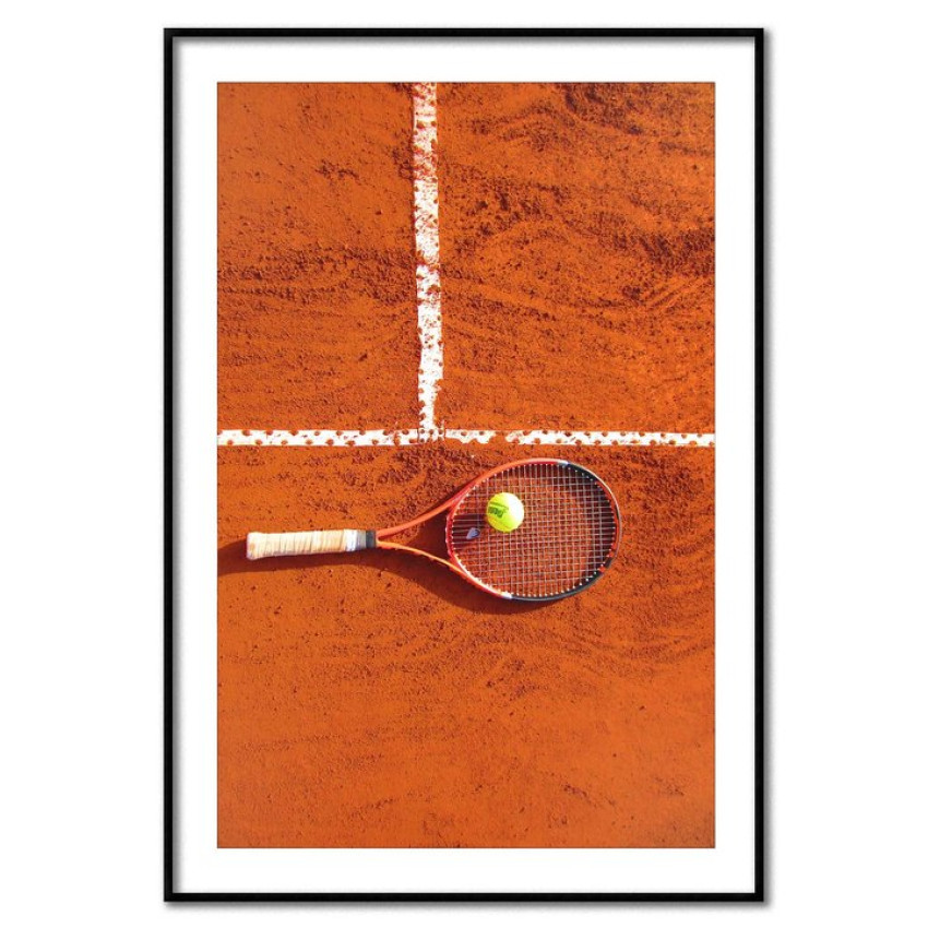 Tennis racket - Sports poster