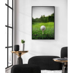 Golf ball & tee - Sports poster