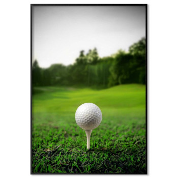Golfboll & tee - Sport poster