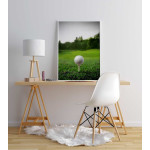 Golf ball & tee - Sports poster