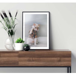 Smart katt i glasögon - Söt & trendig djurtavla