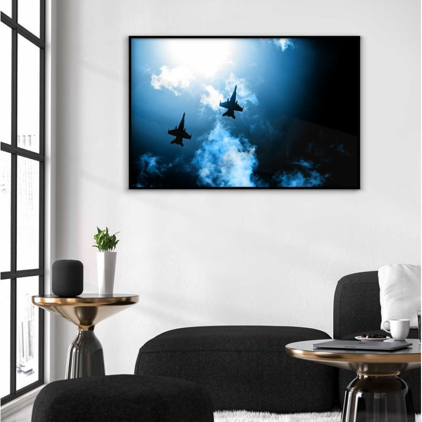 Jaktplan i luften - Liggande poster