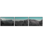 Three Piece Panorama Poster - Nature and Mountains