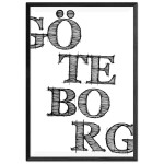 Göteborg - Enkel Poster