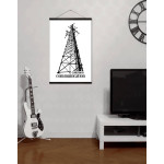 Common Communication - Black and White Poster